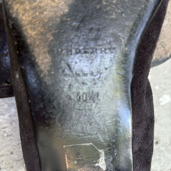 Burberry suede ballerina flats - Picture 8 of 8